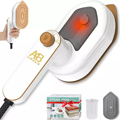 Portable Mini Steam Iron For Clothes Travel Size 180 ° Foldable Handheld Garm... • $19.86