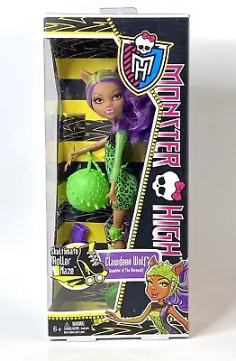 Monster High Skultimate Roller Maze Clawdeen Wolf Doll 2012 Mattel #Y8350 • $65