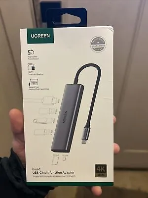 Ugreen 6 In 1 USB-C Multifunctional Adapter 4k30hz • $13