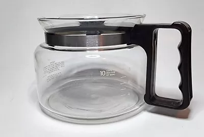 Black & Decker Spacemaker Drip Coffee Maker Replacement Coffee Carafe Pot 10 Cup • $23.95