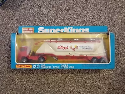 Vintage Lesney Matchbox Super Kings No.K-3 Bedford T.M Kellogg's GrainTruck 1979 • £20