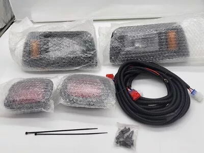 $59.99 • Buy Club Car DS Halogen Headlight LED Tail Light Kit 1993 & UP Golf Cart *SEE NOTES*