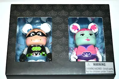 Comic Con Urban Series Boy & Girl Disney 3  Vinylmation Set LE 2000 • $28.99