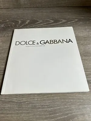 DOLCE & GABBANA LOOK BOOK Women's Collection Summer 2008 Coffee Table Bin K • $42