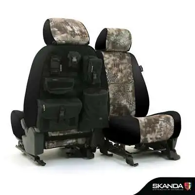 NEW Custom-Fit Kryptek Banshee Neosupreme Tactical Camo Seat Covers W/MOLLE Back • $339.99