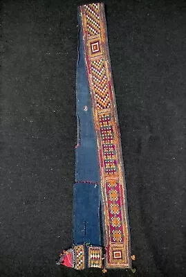 Banjara Indian Vintage Ethnic Tribal Rabari Kutchi Antique Handmade Belt  025 • $550