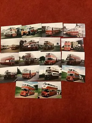 18 Edinburgh Preserved Bus Photos  • £4