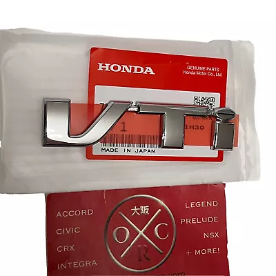 New OEM 01-05 Honda Civic VTi Rear Emblem Badge ES1 JDM EDM Genuine Rare Ferio • $33.95