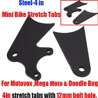 Steel Mini Steel Bike Stretch Tabs Kit For Mega Moto & DoodleMotovox Bug Frames • $47.99