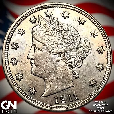 $78 • Buy 1911 Liberty V Nickel  Q3567