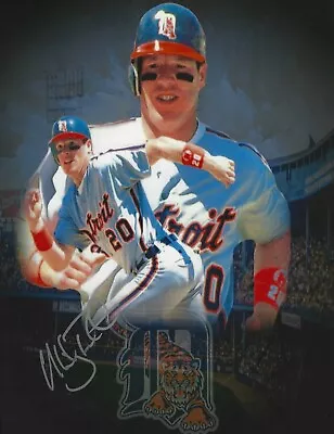 Autographed MICKEY TETTLETON Detroit Tigers Photo - COA  • $9.99