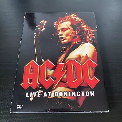 AC/DC Live At Donington DVD (2003) ACDC Angus Young • £3