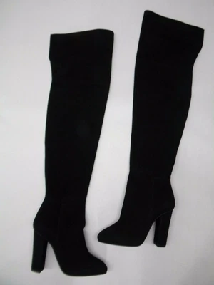 $395 • Buy GIUSEPPE ZANOTTI 36 6 Boots Alabama Suede Over-the-Knee NEW $1595