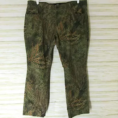 Mossy Oak MD Brush Pattern Camouflage Women's Straight Leg Pants Size 18 • $20