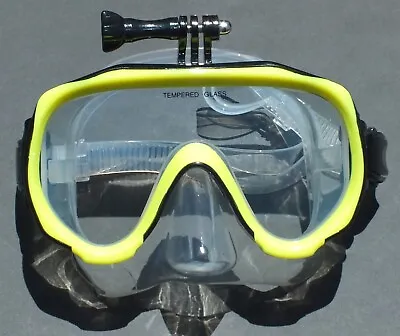 $29.95 • Buy GoPro Bracket Silicone Mask For Snorkeling Scuba Diving WIL-DM-32Y