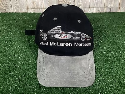 Vintage West McLaren Mercedes F1 Cap - Team McLaren - Pro Style 58cm One Size • $36.04