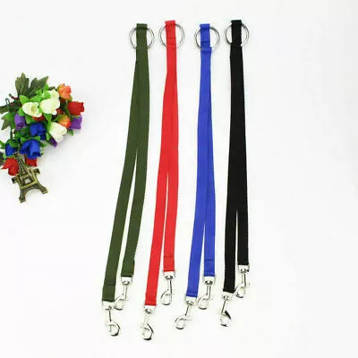 $3.74 • Buy Double Ended Dog Lead For 2 Dogs 2 Way Coupler Leash Walking Duplex K0W3