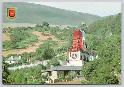 C25309  Laxey Wheel  Isle Of Man Welldon Postcard • £1.29