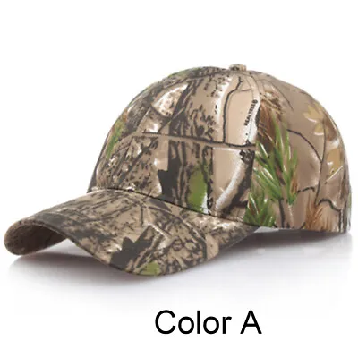 £5.29 • Buy Men Women Camouflage Adjustable Cap Camo Baseball Hunting Fishing Army Sun Hats