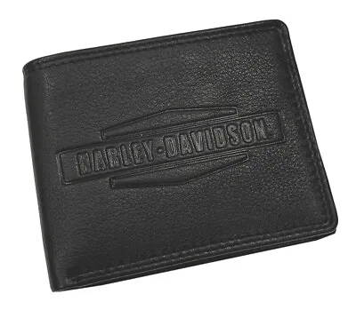 Harley-Davidson® Men's Classic Billfold Wallet Gift Set - GS8935L-BLACK • $60.29