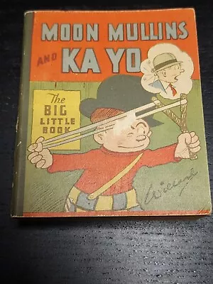 Vintage 1933 Cocomalt Premium BIG LITTLE BOOK MOON MULLINS & KAYO • $17.50