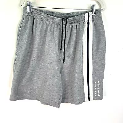 Vintage Perry Ellis America Active Drawstring Gym Shorts Adult Size L Gray 32 • $17.95