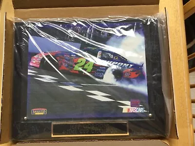 Jeff Gordon Mounted Memories 4-Time Cup Champion Plaque • $40