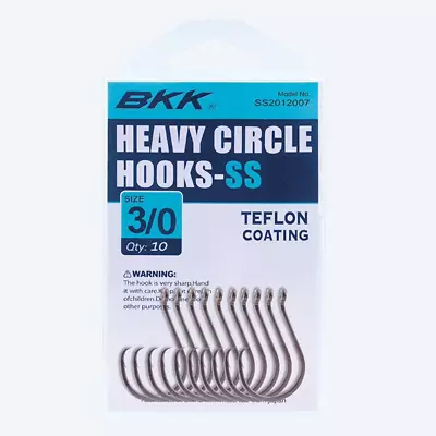 BKK SS Heavy Circle Hook • $10.95
