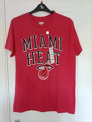 Miami Heat Basketball T-shirt Large Size 44 Inch Old Navy Make Bnwt • £15