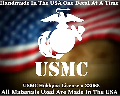 USMC United States Marine Corps EGA  Vinyl Decal Made In America • $6.79