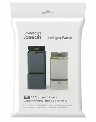 $23.85 • Buy NEW Joseph Joseph Intelligent Waste General Waste Bag Pack Of 20