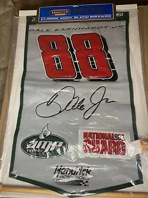 Mounted Memories Dale Earnhardt Jr. 24'' X 36'' Wool Felt Banner Wood Pole #88 • $18.99