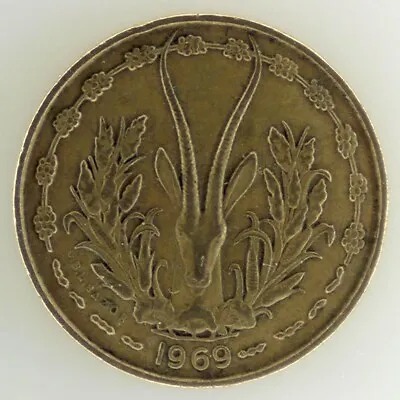 Taku 10 Francs - Bronze - VF - 1959 - Togo - Coin [EN] • $4.40