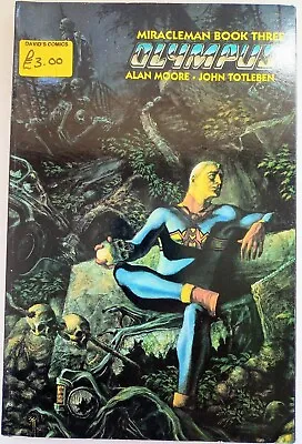 Very Rare Miracleman Book 3  Olympus   First Edition Eclipse Paperback • £60