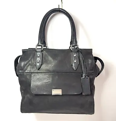 Joy Gryson Black Leather Handbag • $45