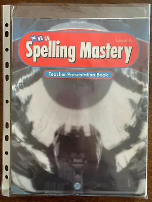 $70 • Buy SRA Spelling Mastery Level A Teacher Presentation Book Direct Instruction  