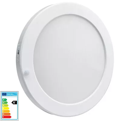 £11.85 • Buy PIR LED Motion Sensor Ceiling Panel Light 18W/24W/36W Round Surface Mount Lamp