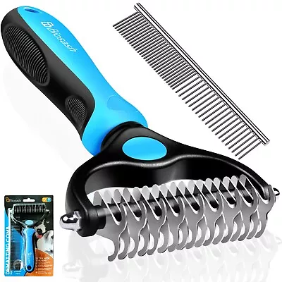 £7.95 • Buy Professional Pet Dog Cat Comb Brush Dematting Undercoat Grooming Comb Rake Tool