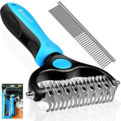 £7.95 • Buy Professional Pet Dog Cat Comb Brush Dematting Undercoat Grooming Comb Rake Tool