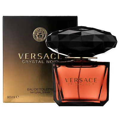 Versace Crystal Noir Eau De Tolette Spray Perfume For Women 3.0 Oz • $57.74