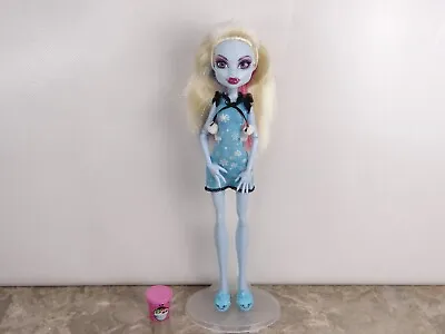 Monster High Abbey Bominable Dead Tired Doll Ice Cream Eye Mask Slippers • $38