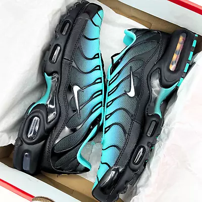 Nike Air Max Plus TN Aqua Black Gradient Size US8-13 Mens Sneaker Brand New • $369.99