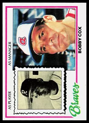1978 Topps #93 Bobby Cox - Atlanta Braves  - NM - ID105 • $4.99
