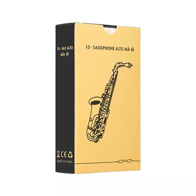 $12.87 • Buy Alto Saxophone Sax Traditional Reeds Strength 1.5, 10pcs/Box K5W9