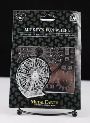 New Disney Mickey's Fun Wheel 3d Metal Earth Metal Model Kit - Ferris Wheel • $8.95