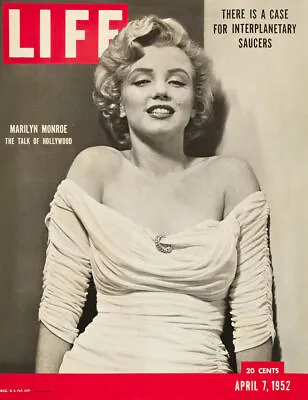 A3/A4 Size - MARILYN MONROE 1952 Life Magazine Cover Art Old Vintage Posters • £3.63