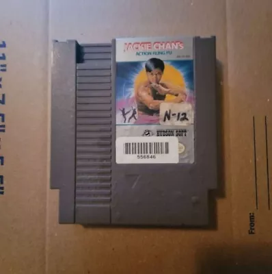 Jackie Chan's Action Kung Fu Nintendo NES Tested Authentic Fast Shipping! • $60