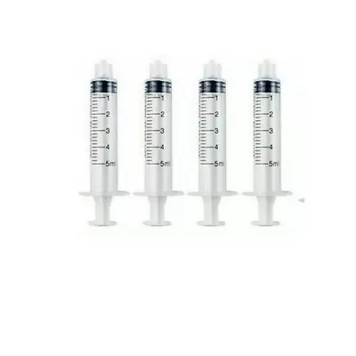 20X Disposable Syringe Plastic Tip  5ml  • $8.79