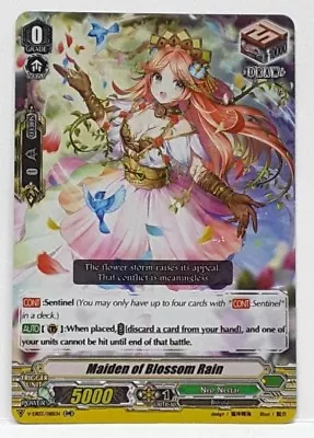 Bushiroad Cardfight!! Vanguard Maiden Of Blossom Rain V-EB03/018EN RR Near Mint • $8.99