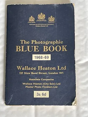 Wallace Heaton Photographic Blue Book 1968-69 • £9.50